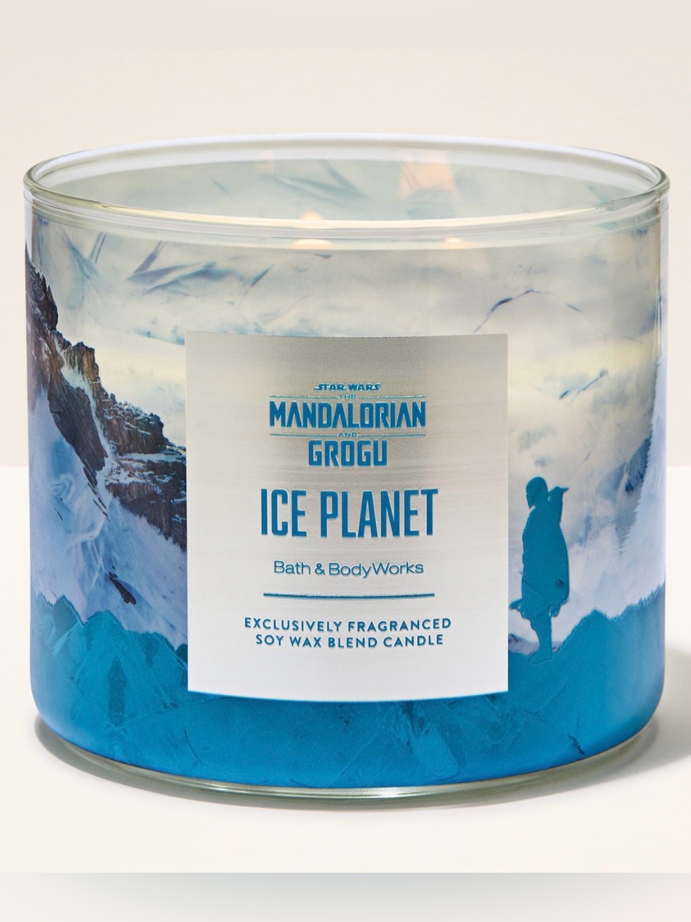 Star Wars X BBW 3 wick ice planet candle
